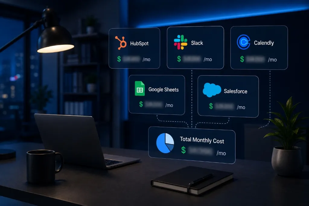 Cost of Business Process Automation Dashboard Graphic