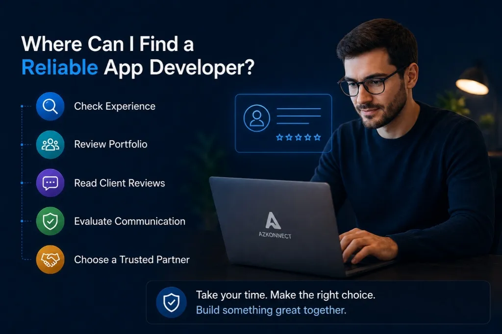 Where Can I Find a Reliable App Developer Graphic